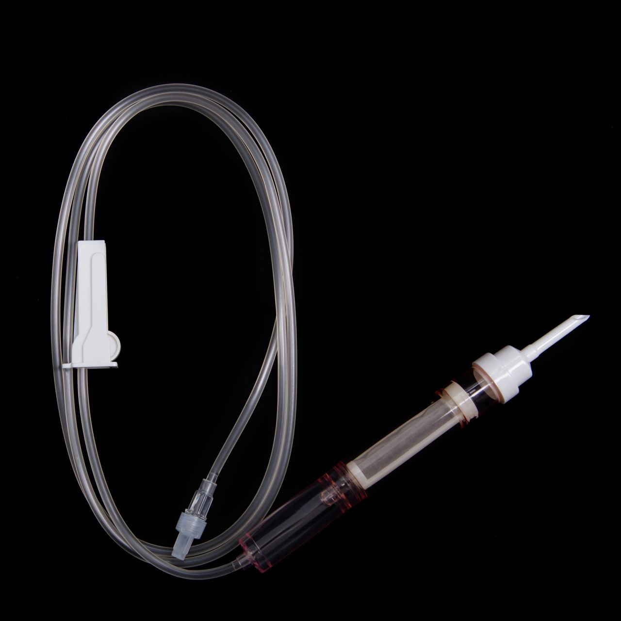 Autosterile Blood Transfusion Set