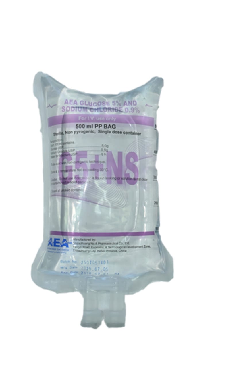AEA Dextrose in Saline USP 500Ml